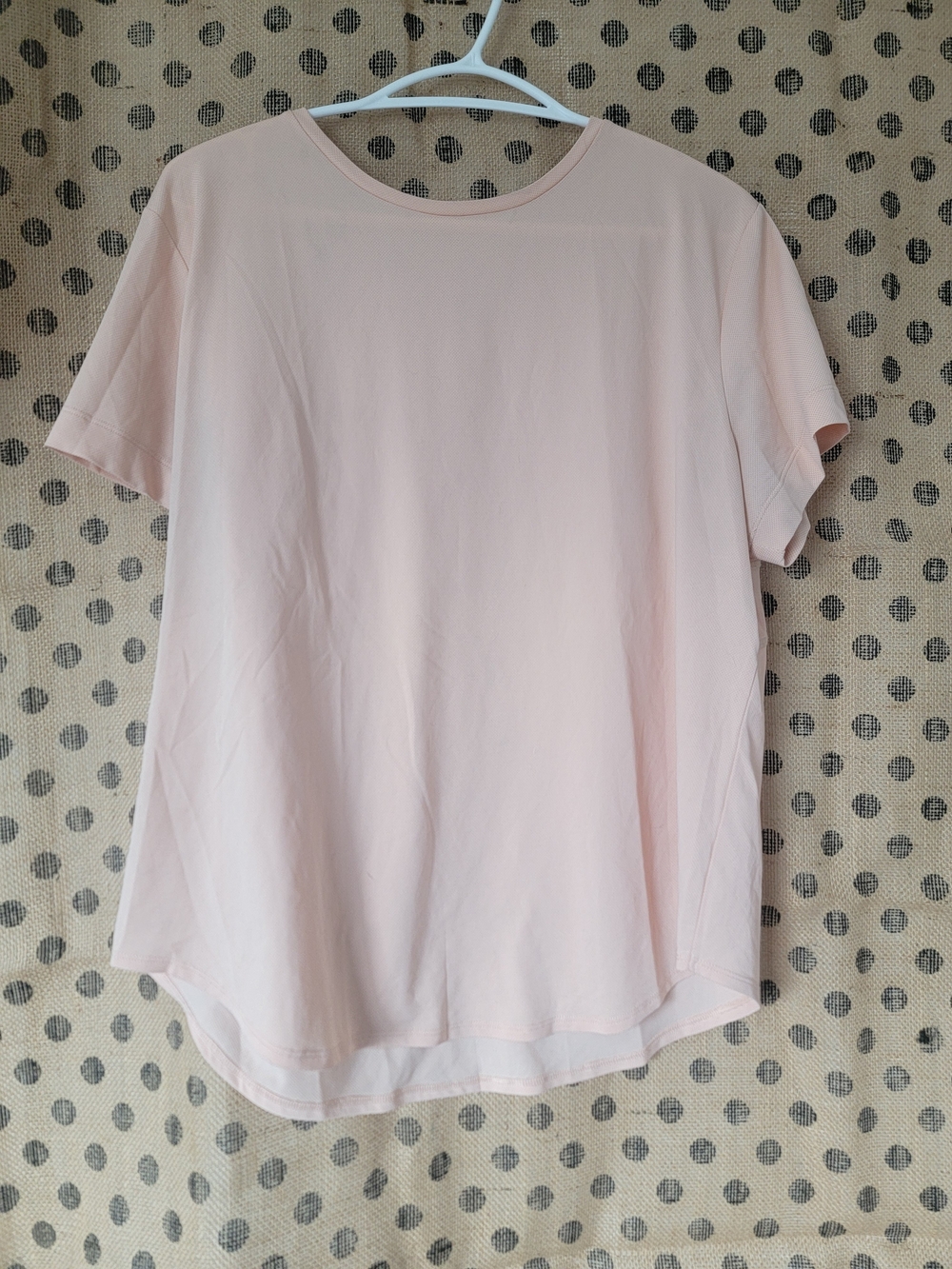 Athletic Works Pale Pink Women's Short Sleeve Tee